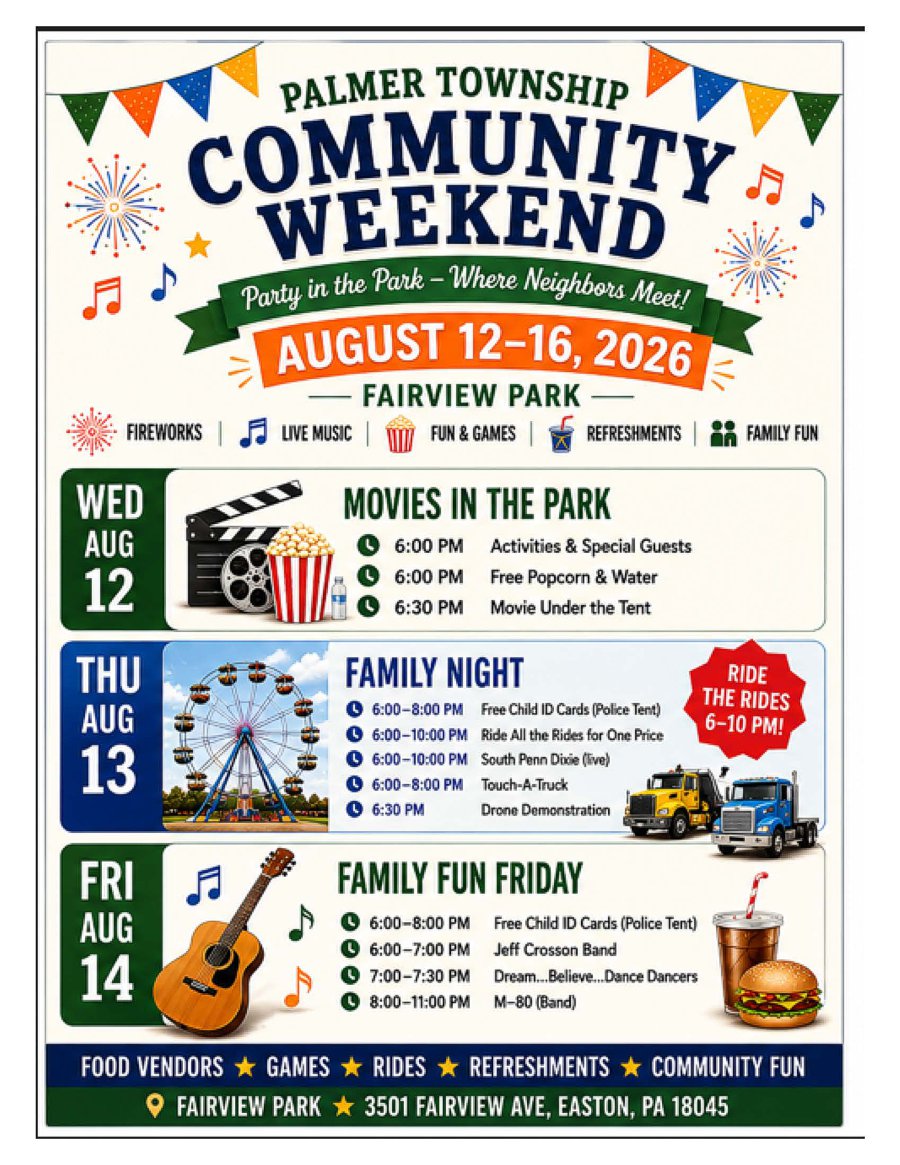 Palmer Community Weekend